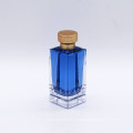 long square cylindrical high quality transparent custom glass bottles perfumes for sale